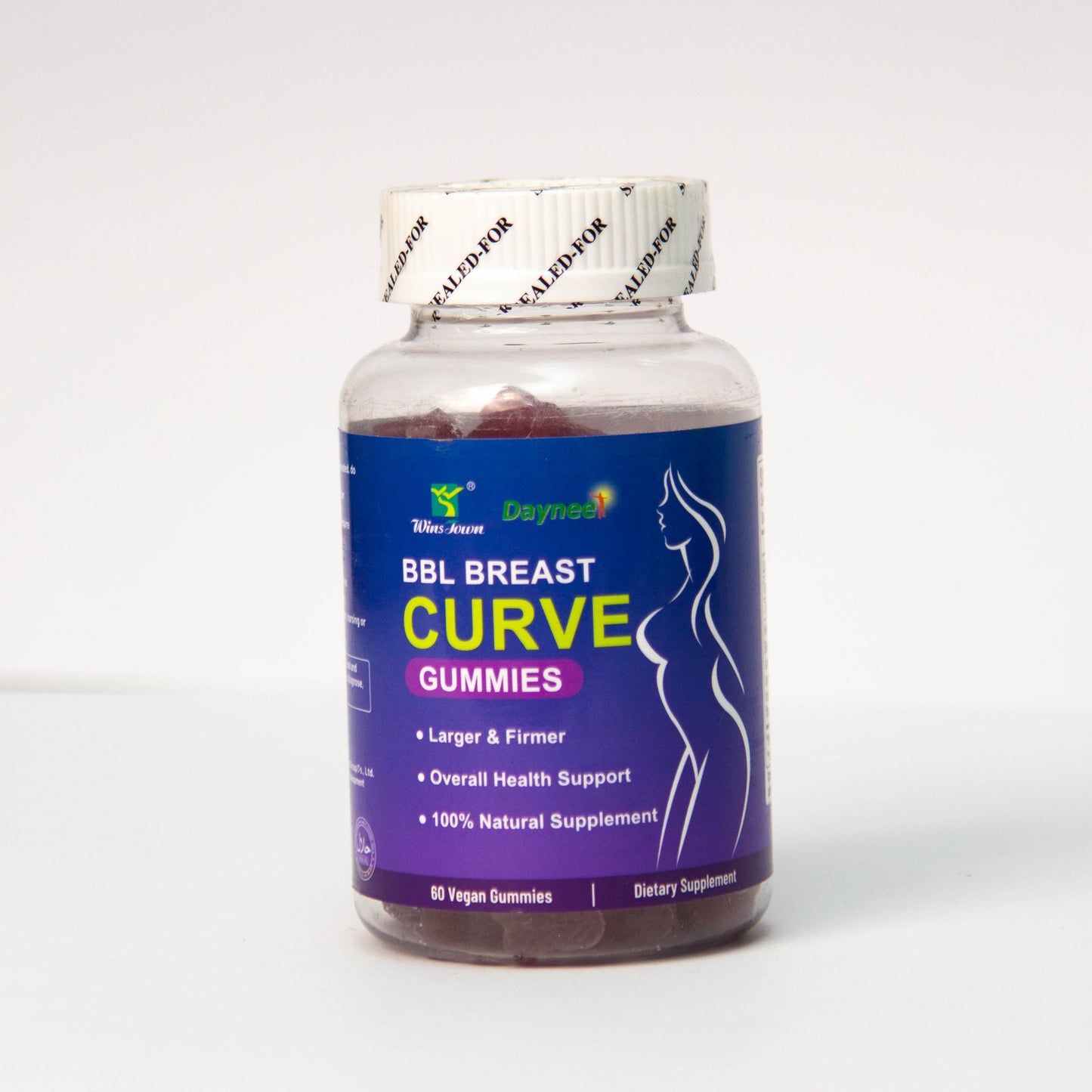 Bbl breast and curve gummies