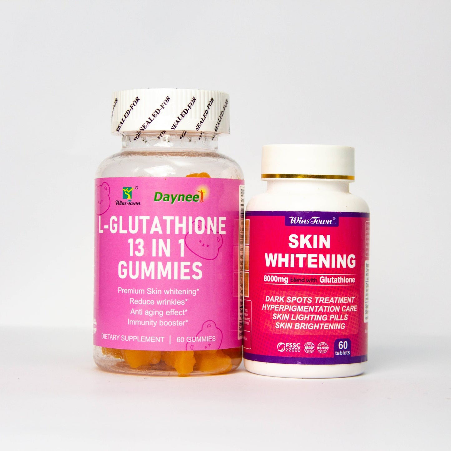 Skin whitening combo