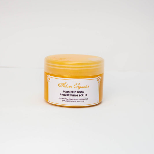 Turmeric body scrub